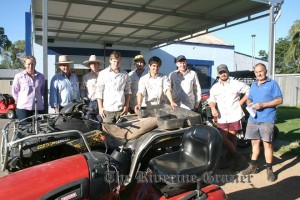 group with Les Lewis & Nat Oleary